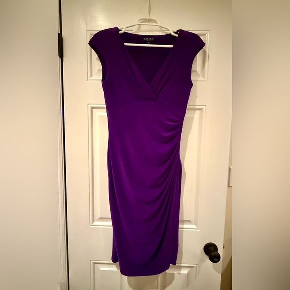 Lauren Ralph Lauren Dresses & Skirts - Lauren Ralph Lauren Deep Purple Cocktail Dress